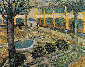 Garten des Hospitals in Arles 1889