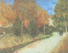 Weg im Park von Arles 1888