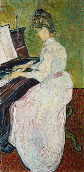 Mademoiselle Gachet am Klavier 1890