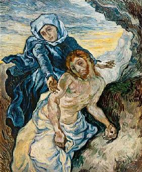 Pieta (nach Delacroix) 1889