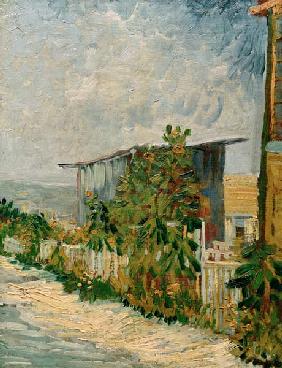 V.v.Gogh, Shelter on Montmartre/ Paint.