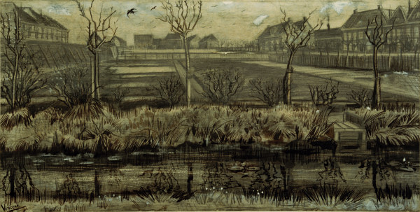 V.van Gogh, Nursery on Schenkweg / Draw. von Vincent van Gogh