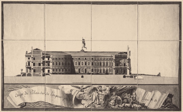 Das Michael-Schloss (Ingenieursschloss) in Sankt Petersburg von Vincenzo Brenna