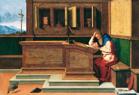 Der heilige Hieronymus im Studierzimmer