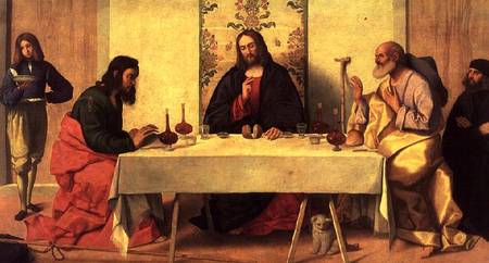 The Supper at Emmaus von Vincenzo di Biagio Catena