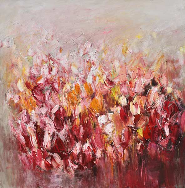 Rote Tulpen I von Dagmar Vogt