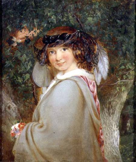 Portrait of a Young Girl von W. M Egley