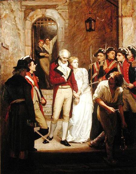 Scene from the French Revolution von Walter William Ouless