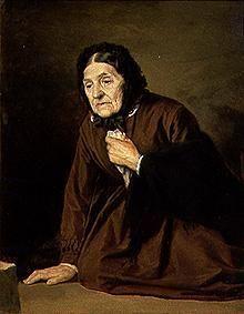Bildnis einer alten Frau. 1874