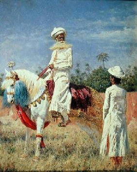A Horseman in Jaipur 1881