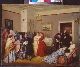 Die Übergabe des Mitgifts 1875