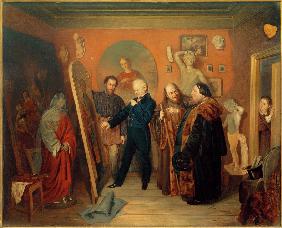 Im Atelier des Malers 1865