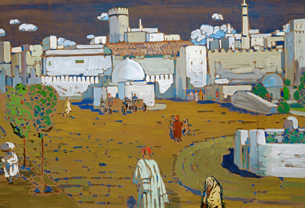 An Arab Town von Wassily Kandinsky