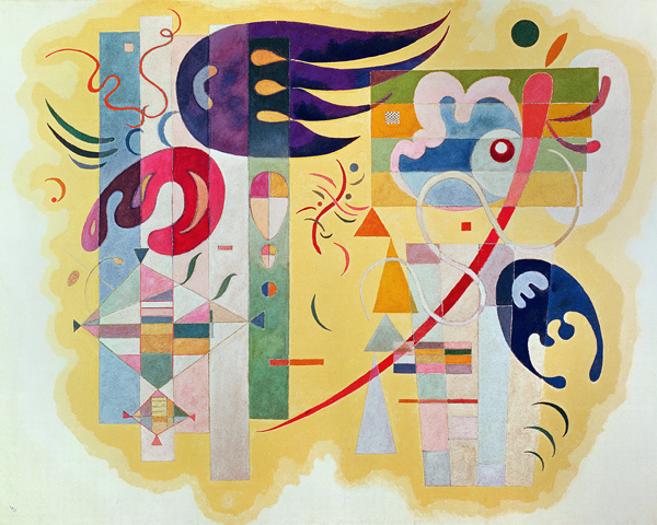 Dominant Violet von Wassily Kandinsky