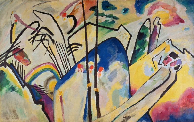 Komposition IV. von Wassily Kandinsky