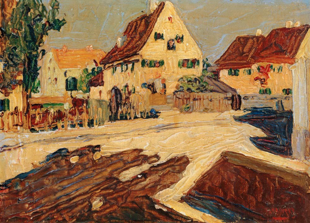 Umgebung von Augsburg von Wassily Kandinsky