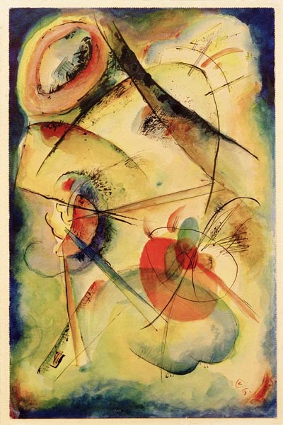 Komposition Z von Wassily Kandinsky