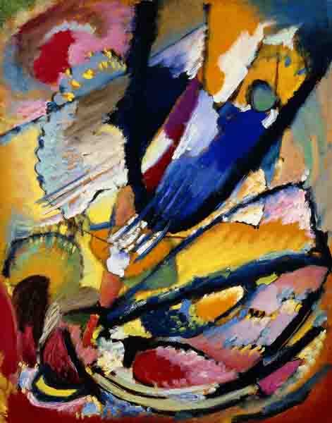 Engel des Jüngsten Gerichts von Wassily Kandinsky