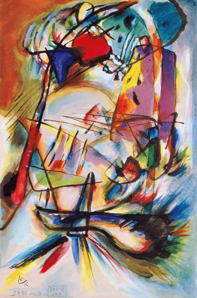 Komposition "Zwecklos" von Wassily Kandinsky