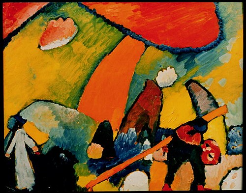 On the Beach von Wassily Kandinsky