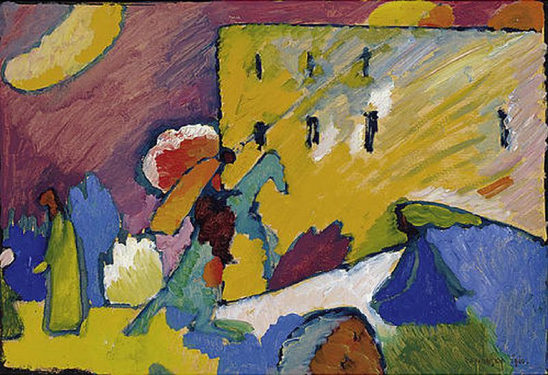 Studie zu Improvisation III von Wassily Kandinsky