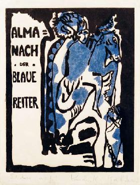 Titelholzschnitt zum Almanach “Der Blaue Reiter” 1911