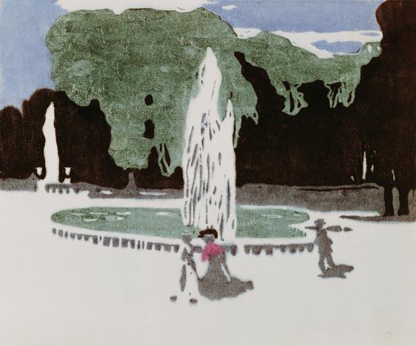 Im Park von Saint-Cloud. 1906