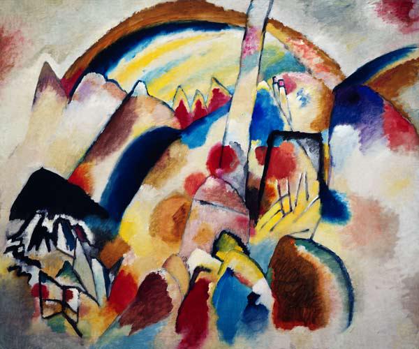 Landschaft mit roten Flecken II 1913