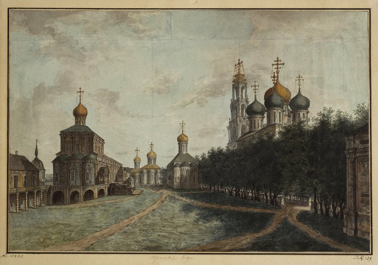 Das Kloster der Dreifaltigkeit und des Heiligen Sergius von Werkst. Alexejew