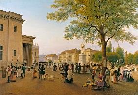 Das Palais Friedrich Wilhelm III. in Berlin 1841