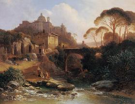 Ariccia. 1836