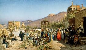 Das Totenfest in Kairo 1872