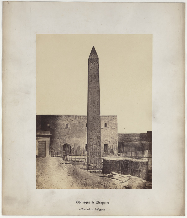 Obélisque de Cléopatre à Alexandrie dEgypte, No. 3 von Wilhelm Hammerschmidt