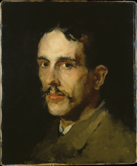 Bildnis des Malers Louis Eysen von Wilhelm Leibl