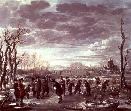 Winter Landscape von Willem Kool or Koolen