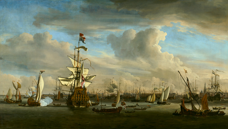 Die "Gouden Leeuw" von Willem van de Velde d.J.