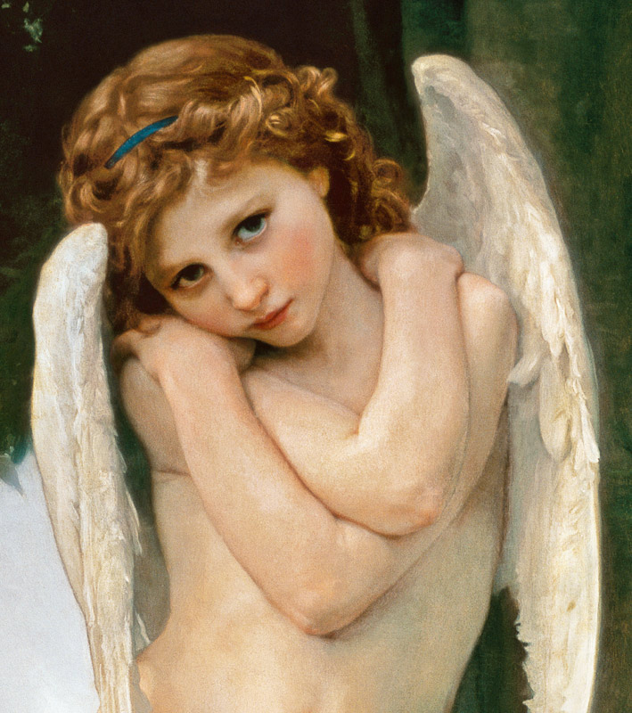 Cupidon Ausschnitt von William Adolphe Bouguereau