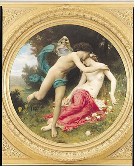 Flora and Zephyr von William Adolphe Bouguereau