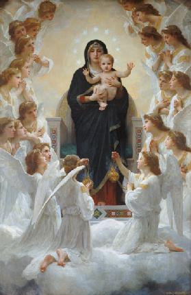 The Virgin with Angels 1900
