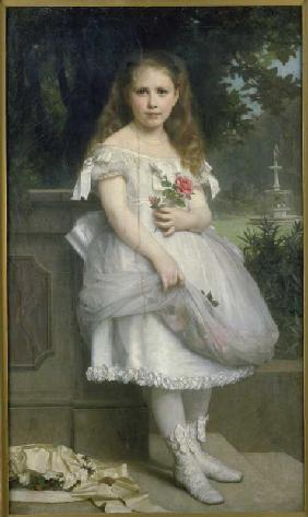 Anna Mounteney Jephson im Ballkleidchen 1874