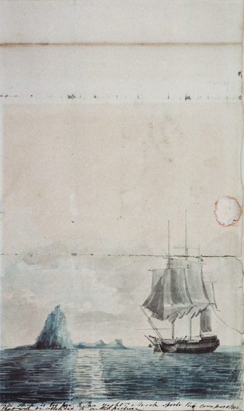 A Seascape, (sketch design, one of two) von William Anderson