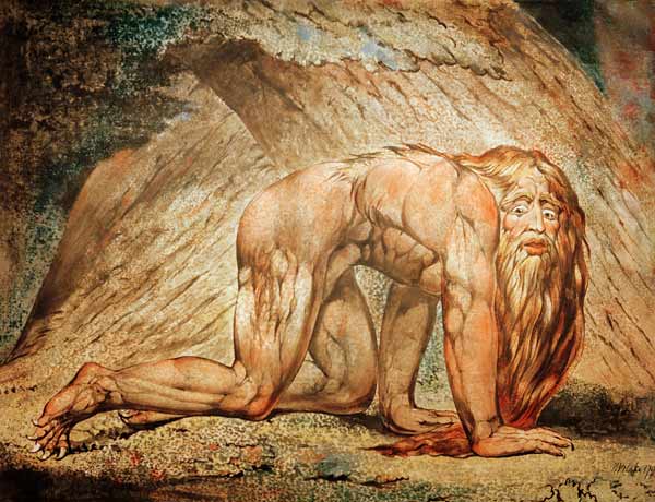 Nebukadnezar von William Blake