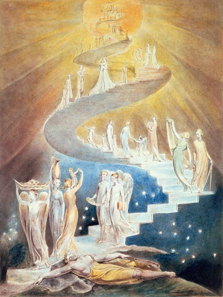 Jacobs Himmelsleiter von William Blake