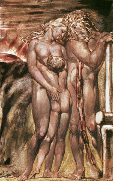 Orc and Los von William Blake