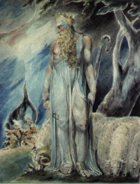 Moses and the Burning Bush von William Blake