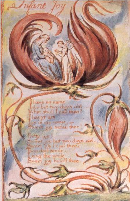 Songs of Innocence; Infant Joy von William Blake