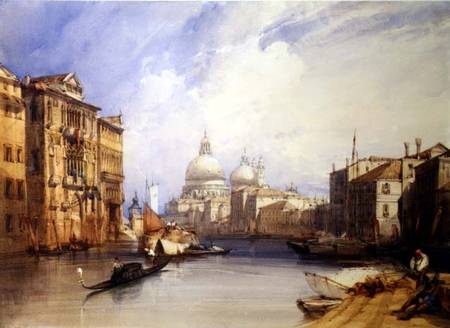 The Grand Canal, Venice von William Callow