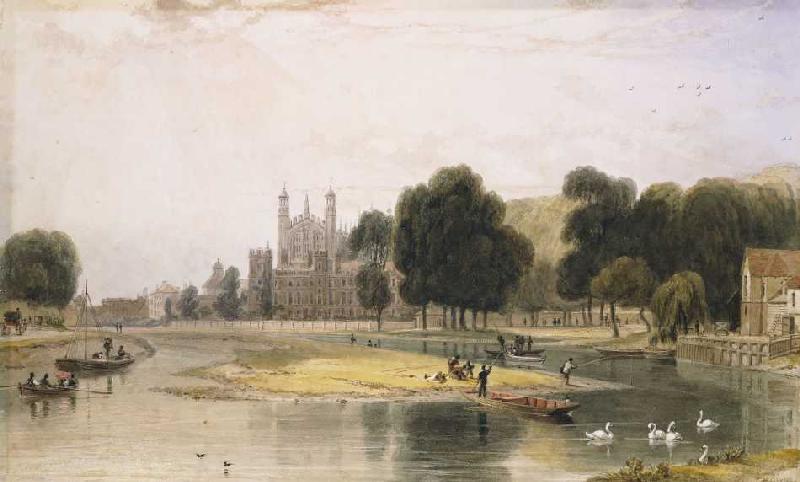 Das Eton College von William Daniell