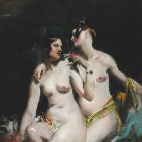 Two Female Nudes