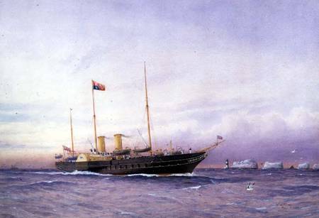H.M. Yacht Osborne von William Frederick Mitchell